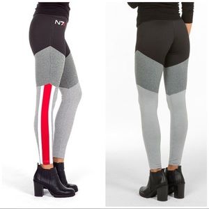 Bioware N7 Mass Effect Leggings Pants NWOT